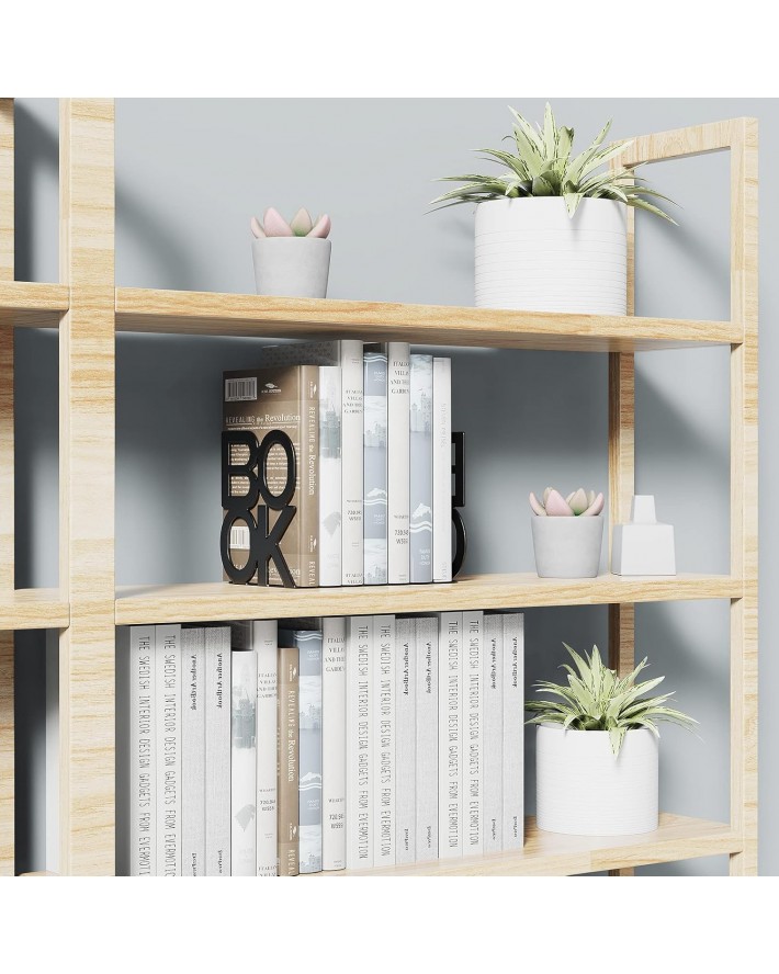 Book Ends,BookEnds Supports for Bookrack Desk,Bookend are Used for Books, Unique Appearance Design,Heavy Duty