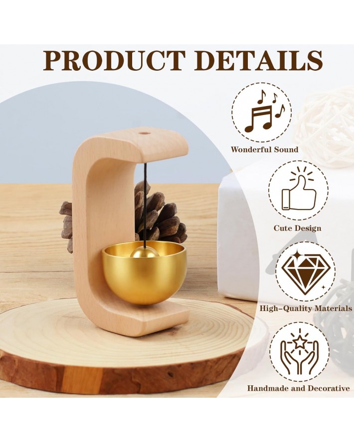 Magnetic Door Opening Bell at The Entrance, Magnetic Wind Chime on The Refrigerator, Commercial Store Decoration Doorbell, Porch and Balcony Decoration Wind Chime, Original Gifts for Housewarming