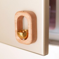 Shopkeepers Bell for Door Opening - Magnetic Doorbell Chime for Business - Unique Ornaments and Hanging Decoration for Enty, Fridge Sticker & Barn Door